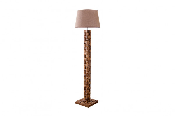 Stehleuchte Stehlampe Stand Steh Leuchten Lampen Braun Modern Lampe Möbel Neu