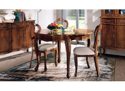 Esstisch Runder Tisch Design Luxus Italienische Möbel Holzmöbel Rund Tische Neu