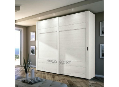 Schrank Kleiderschrank Regal Aufbewahrungs Garderobe Modern Spiegel Holz Design