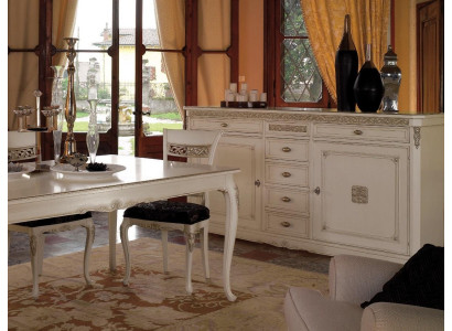 Vitrinen Anrichte Küchenbüfett Landhaus Regal Anrichte Schrank Buffet Vitrine