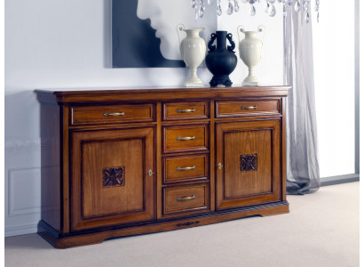 Kommode Schubladen Holz Kommode Wohnzimmer Sideboard Schrank Schränke Massiv Neu