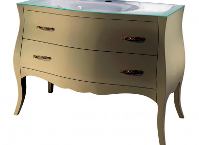 Waschtisch Klassischer Schrank Waschbecken Italienisches Badezimmer Unterschrank