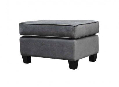 Sitzhocker Hocker Pouf Puff Sitzpouf Fußhocker Ottomane Samt 75x53m