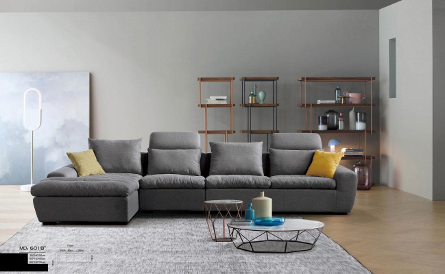 Sofa Eck Couch Designer Ecke Couchen Wohn Landschaft Garnitur Textil