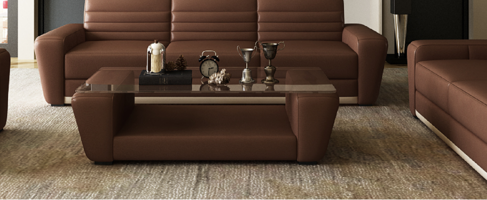 Moderner designer glastisch beistell wohnzimmer tisch couchtisch sofa