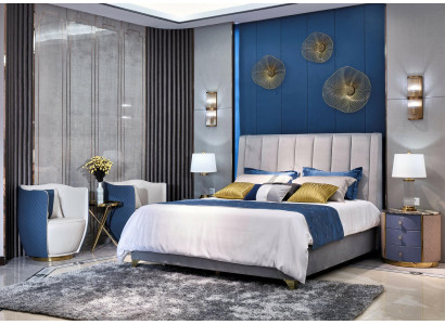 Luxuriöser 6-teiliger Schlafzimmer-Komplex im modernen Stil