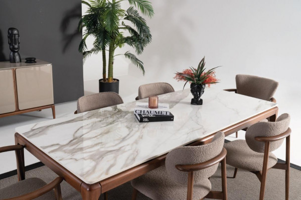 Esszimmerstuhl Stuhl Set Sessel Polster Holz Stühle Hotel Royal