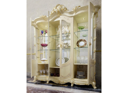 Vitrinen Wohnzimmer Schränke Anrichte Holz Neu Luxus Vitrine Schrank Klassische