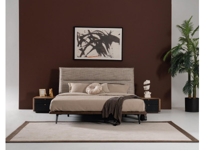 Italienische Schlafzimmer Bett 2x Nachttisch 3tlg. Luxus Stil Modern