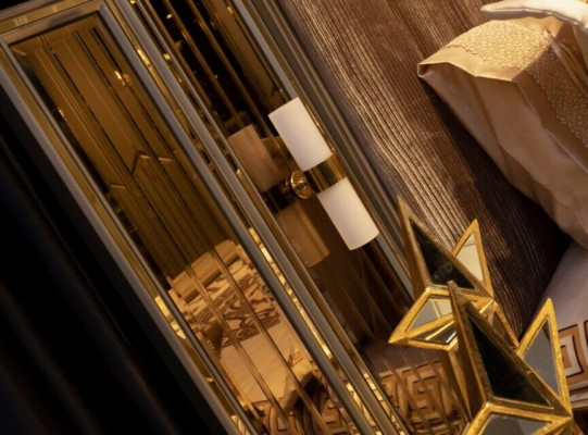 Hochglanz Schlafzimmer Bett Doppelbett Betten Möbel Einrichtung Neu Möbel Design