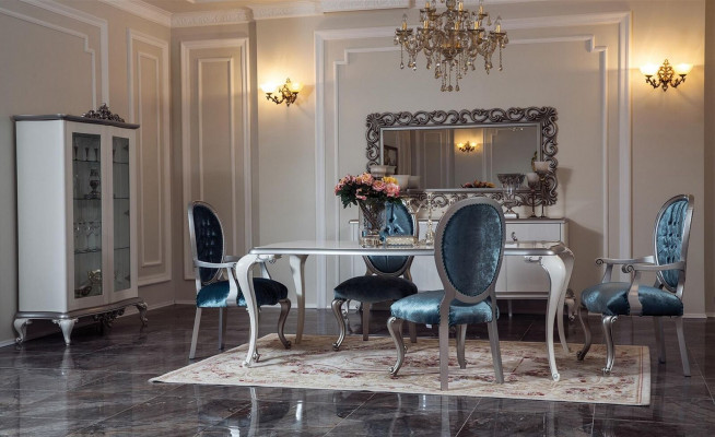 Französische Kommode Anrichte Kommoden Konsole Sideboard Holz Spiegel