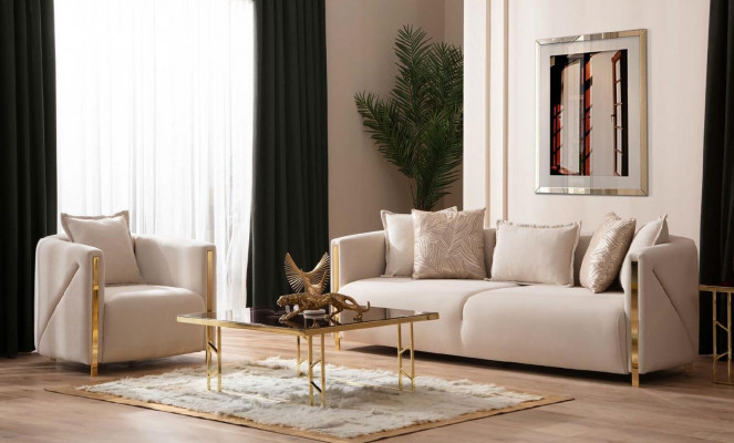 Sessel Polster Sitzer Design Couch Sessel Relax Lounge Stoff Luxus Wohnzimmer