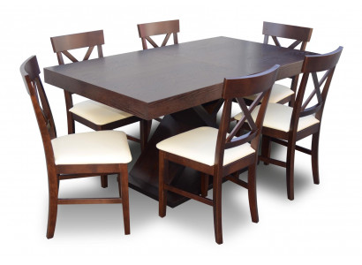 Ess Zimmer Tisch Design Kommode Set Garnitur 7tlg Set Modern Möbel Lehnstühle