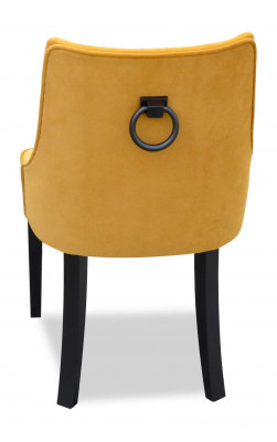 Lehnstuhl Polsterstuhl ohne Armlehne Luxus Sessel Stuhl Wohnzimmer Neu