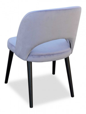 Luxus Design Polster Stuhl Esszimmerstuhl Sitz Lehn Esszimmer Holz Neu