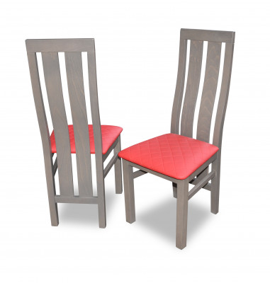 Holz Luxus Design Polster Stuhl Stühle Sitz Lehn Büro Office Esszimmer