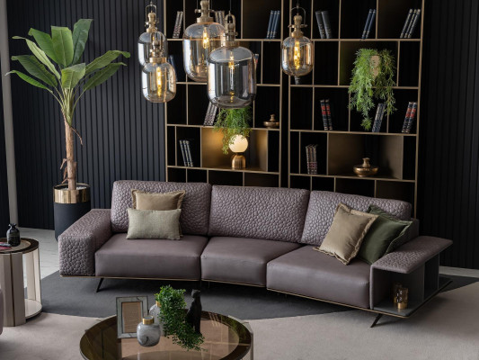 Sofagarnituren Wohnzimmer 4+1+1 Set Sofagarnitur Modernen Design Möbel