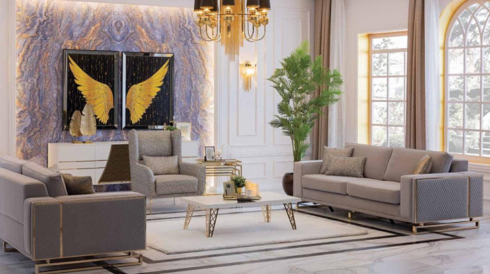 Modernen Sofagarnitur 3+2+1 Sitzer Couchen Möbel Luxus Designen Sofa