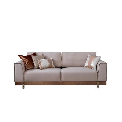 Luxus Sofagarnitur 3+2+1 Sitz Sessel Couch Polster Möbel Design 3tlg.
