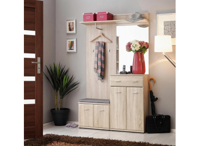 Design Modern Flurgarderobe Luxus Kleiderständer Möbel Holz Diele Neu