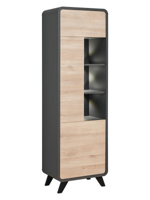 Vitrine Wohnzimmer Möbel Holzmöbel Luxus Modern Schrank Designer Einrichtung