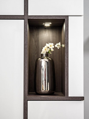 Weiß Schrank Stil Modern Luxus Wohnzimmer Designer Holz Möbel Neu