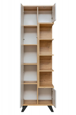 Weiß Bücherregal Wohnzimmer Luxus Bücherschrank Möbel Regal Holz Design
