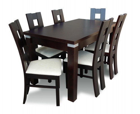 Essgarnitur Esstisch 6 x Stuhl Set Garnitur Tisch Essgruppe 7tlg. Tische Neu