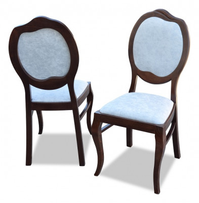 6x Stuhl Set Echtes Holz Polster Sitz Esszimmer Garnitur Esszimmer Stühle