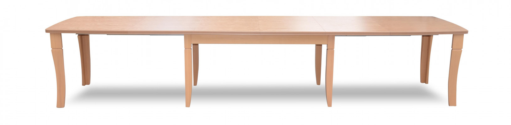 Ess Tisch Zimmer Tische Wohn xxl big Zimmer Holz Esstische Braun 100x160/400cm 
