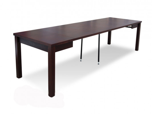 Tisch Esstisch Holztisch XXL Konferenztisch 100 x 100cm Ausziehbar 100x250 cm