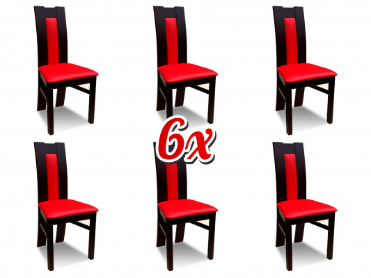 Garnitur Komplett Gruppe Wohnzimmer 6x Stück Neu Esszimmer Stuhl Set Lehn Stühle