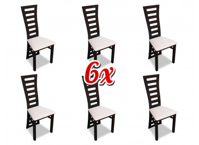 Essgarnitur Essgruppe Möbel Gruppe Esszimmer Garnitur 6x Stuhl Set Stühle Lehn