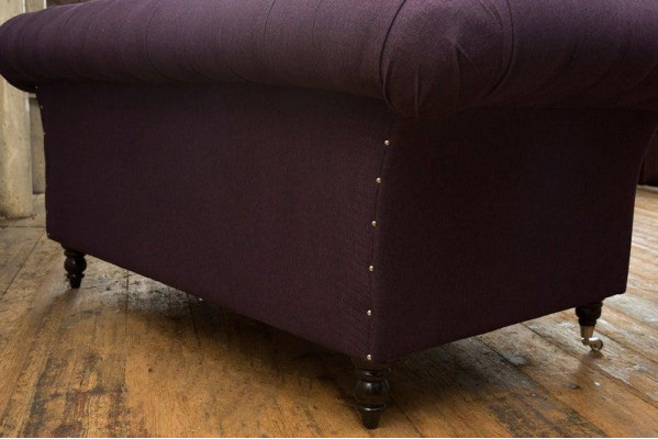 2+1 Sofagarnitur Chesterfield Textil Sofa Couchen Polster Set Garnituren