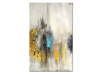 Abstrakt Gemälde Malerei Bilder Kunst Ölbild xxl Moderne Wand Leinwand Abstrakte