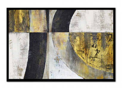 Abstrakt Bild Modern Ölbild Gemälde Leinwand Echte Handarbeit Bilder Ölbilder