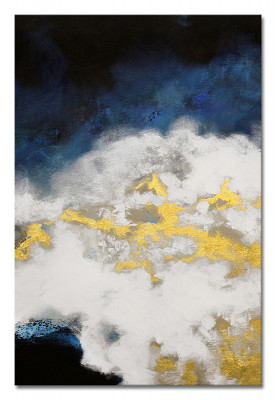 Ölbilder Abstrakt Modern Ölbild Gemälde Bild Leinwand 60x90 Handarbeit Bilder