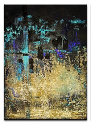 Abstrakt Modern Ölbild Gemälde Leinwand Echte Bild Handarbeit Bilder Ölbilder