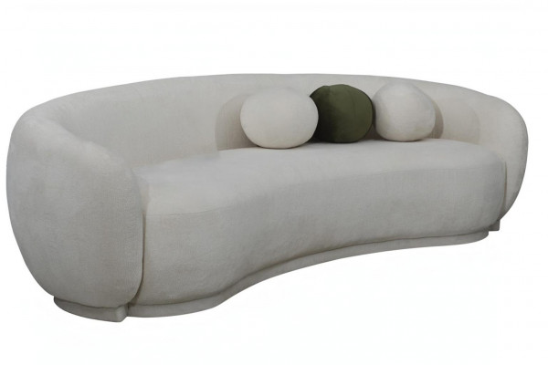 Sofagarnitur Garnitur Stoffsofa Weiß Polstersofa Modern Set 2tlg Sofa