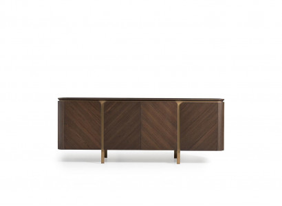 Anrichte Sideboard Kommode Holzschrank Schrank Holz Braun Möbel