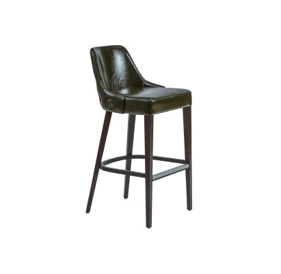 Barhocker Stuhl Hocker Design Bar Stühle Polster Leder Esszimmerstuhl