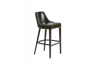 Barhocker Stuhl Hocker Design Bar Stühle Polster Leder Esszimmerstuhl
