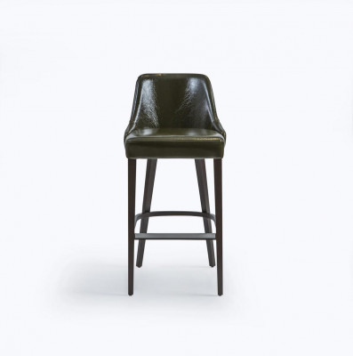 Barhocker Stuhl Hocker Design Bar Stühle Polster Leder Esszimmerstuhl