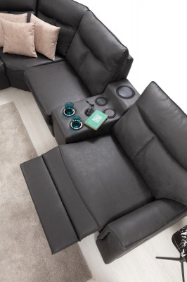 Design Ecksofa L-Form Sofa Couch Luxus Polster Möbel Modern Eckgarnitur Neu