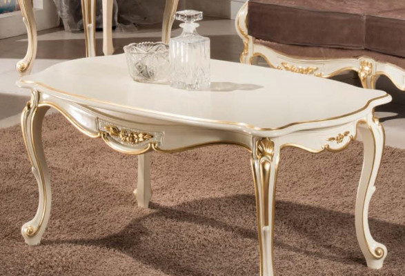 Couch Tisch Kaffee Tische Wohnzimmer Massiv Beistell Luxus Couchtisch Design