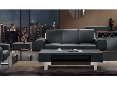 Sofa Ledersofa Polster Sitz 3er Lounge Club Sofas Couchen Leder Dreisitzer Neu