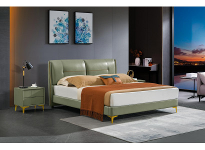 Schlafzimmer Bett 3 Nachttische tlg. Set Design Luxus Betten Holz Doppelbett