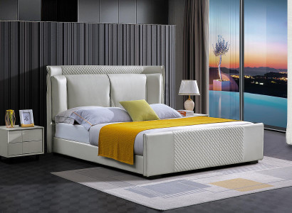 Polsterbett Betten Bett Polster Designer Hotel Doppel Luxus Deko Design