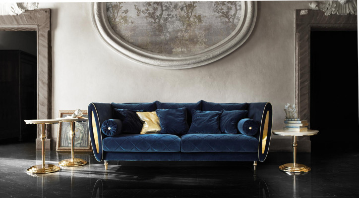Luxus Klasse 3+2 Italienische Möbel Sofagarnitur Couch Sofa Neu