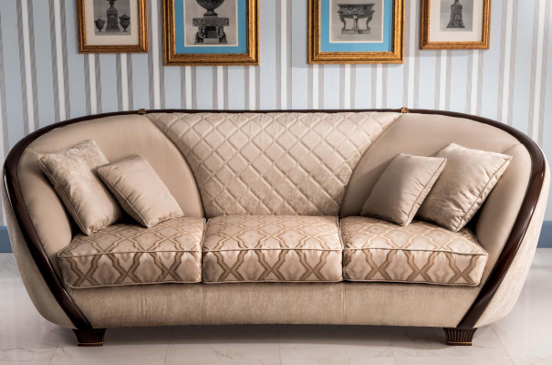 Luxus Klasse 3+1 Italienische Sofagarnitur Möbel Couch Sofa Neu arredoclassic™